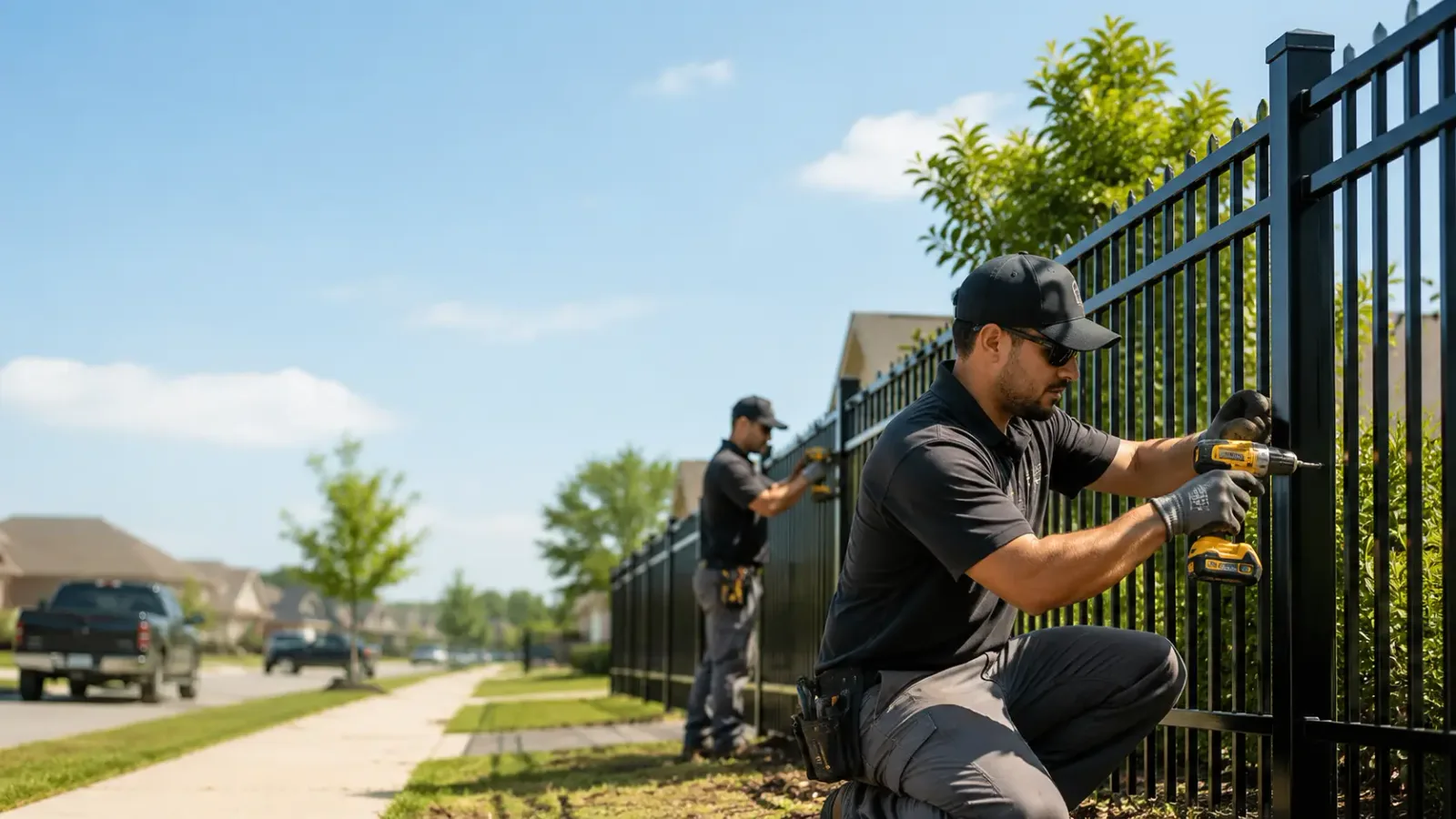 Metal Fence Installation in Bypro, KY